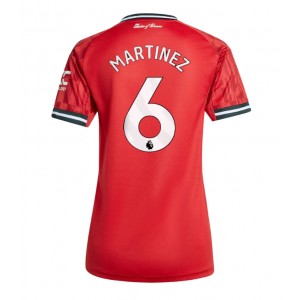 Fotbalové Dres Manchester United Lisandro Martinez #6 Dámské Domácí Oblečení 2025-26 Krátký Rukáv